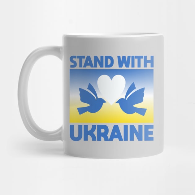 Stand with Ukraine by Dale Preston Design